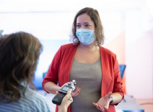 Nobel Prize in Chemistry 2021 
(Image source: Centre for Cooperation and Dialogue, University of Warsaw, Fot. Mirek Kaźmierczak, Krystian Szczęsny)